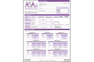 Auditory Skills Assessment