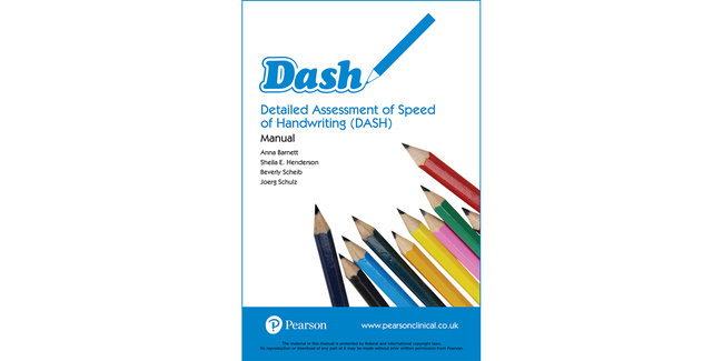Detailed Assessment of Speed of Handwriting